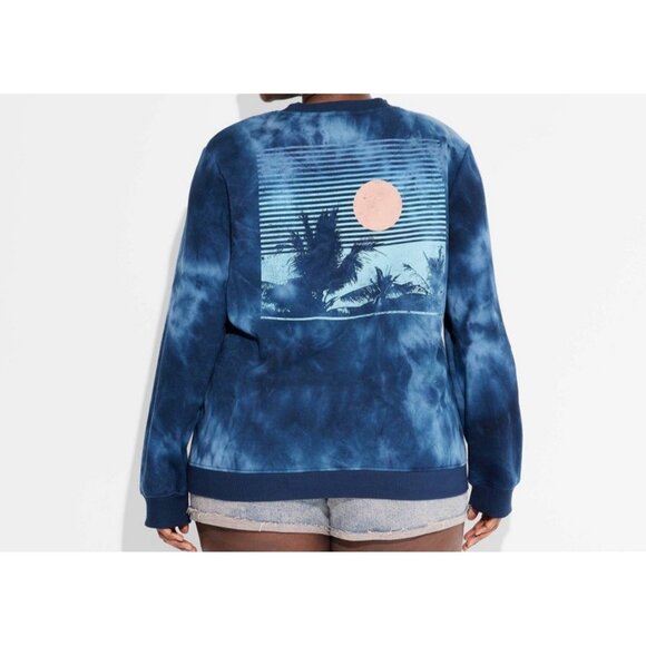 omen's The Beach Boys Graphic Sweatshirt - Navy Blue XS - Picture 2 of 10